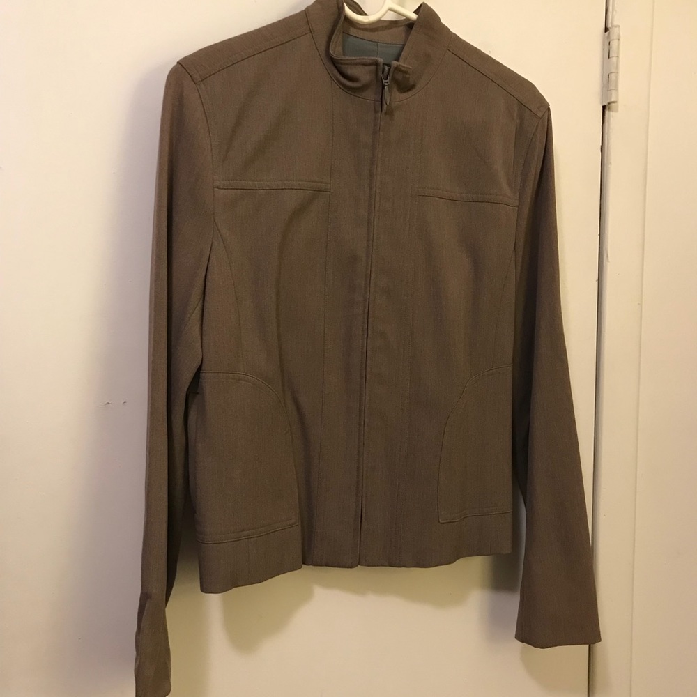 The Limited taupe blazer shell, size M